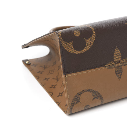 Louis Vuitton Reverse Monogram Giant Onthego MM 7 of 9