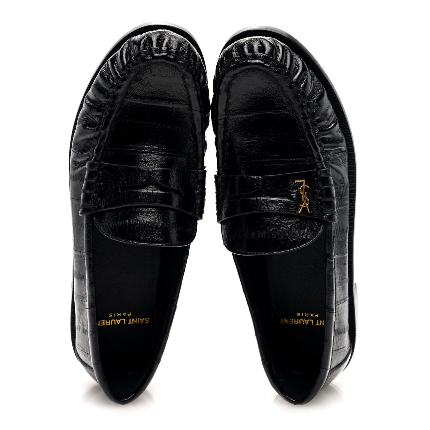 Supple Eel Le 15 Loafer Penny Slippers 36.5 Black