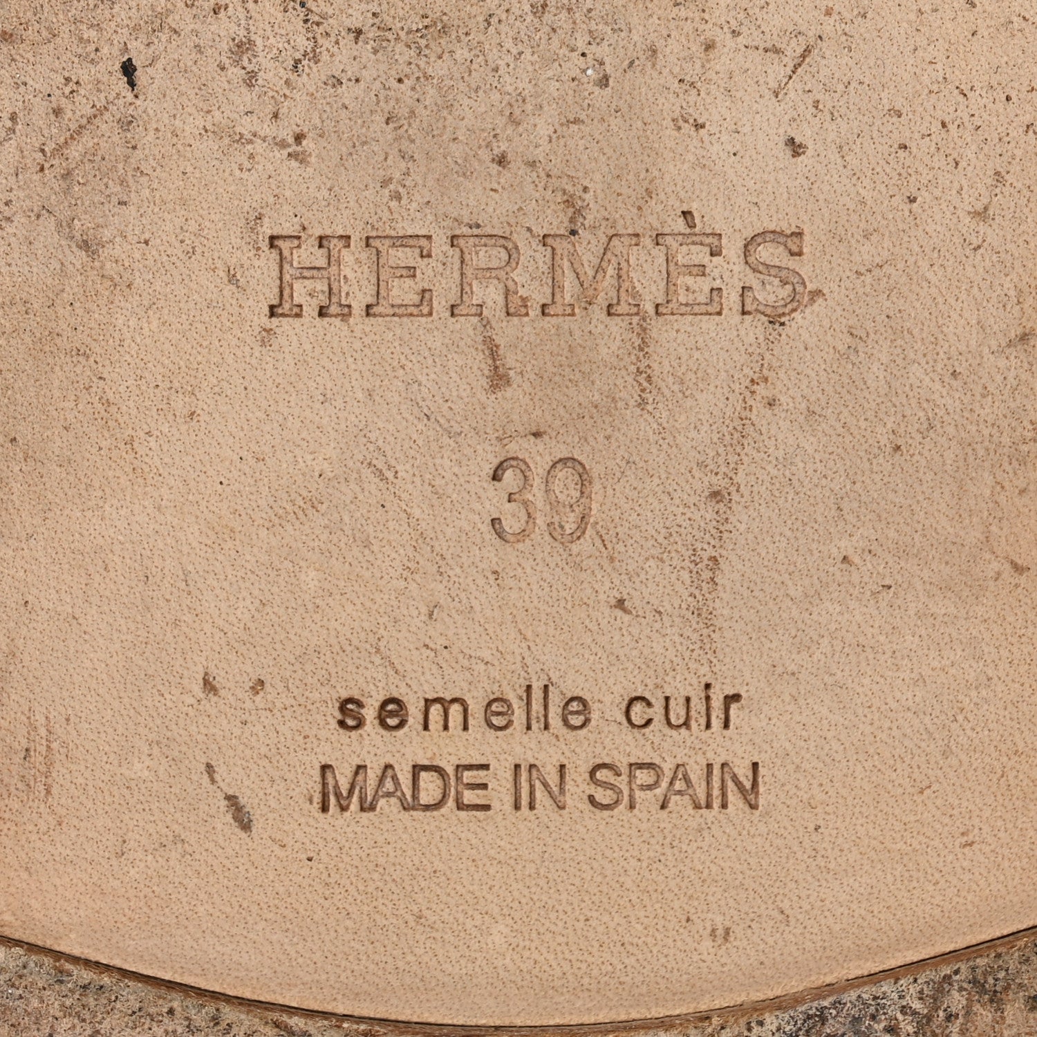Hermes Calfskin Mens Antigua Espadrille Sandals 39 Black 7 of 11