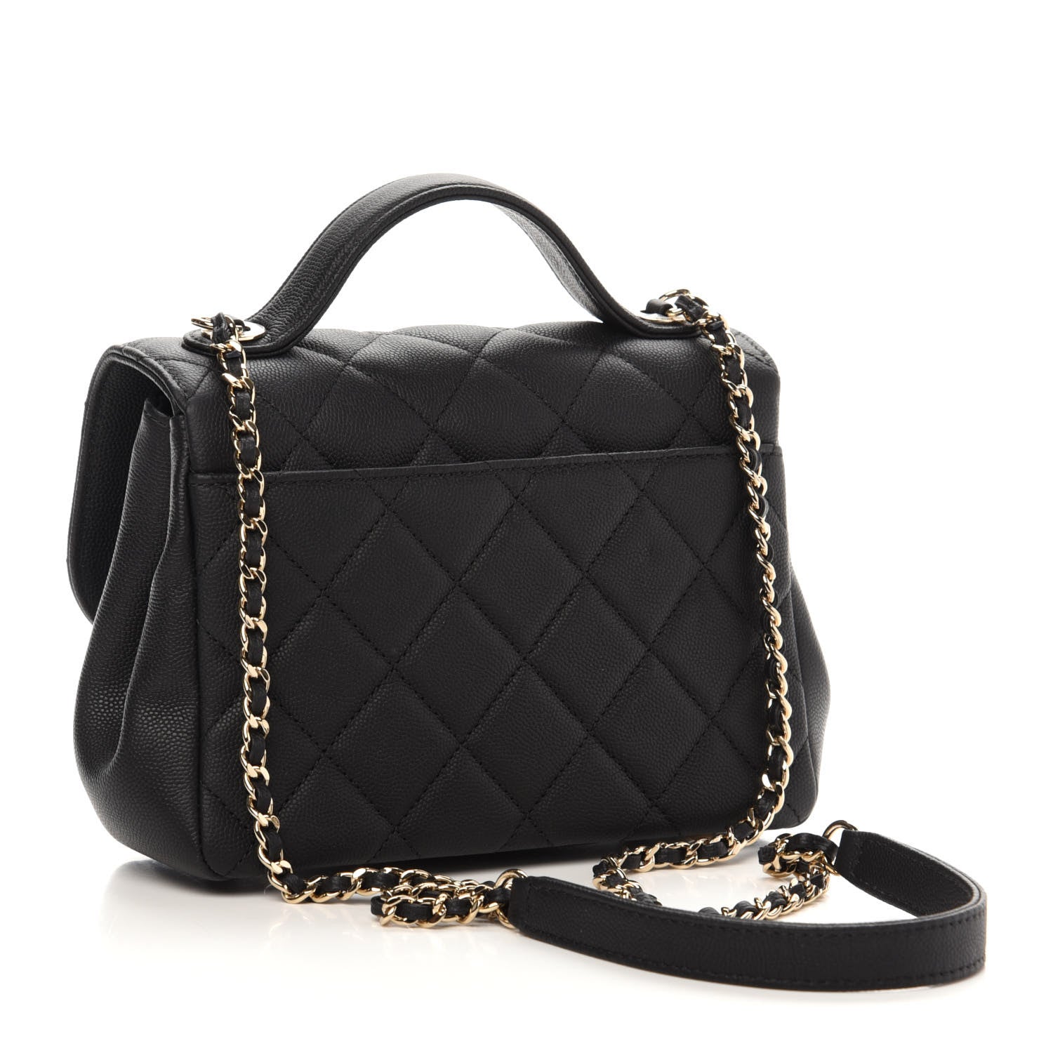 Chanel Caviar Quilted Small Business Affinity Flap Black 3 of 10