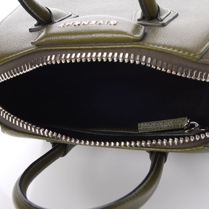 Givenchy Sugar Goatskin Mini Antigona Khaki 5 of 7