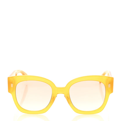 Fendi Acetate Sunglasses FF 0458/G/S Yellow 2 of 7