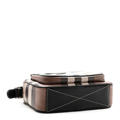Burberry Canvas Check Paddy Messenger Birch Brown 4 of 9