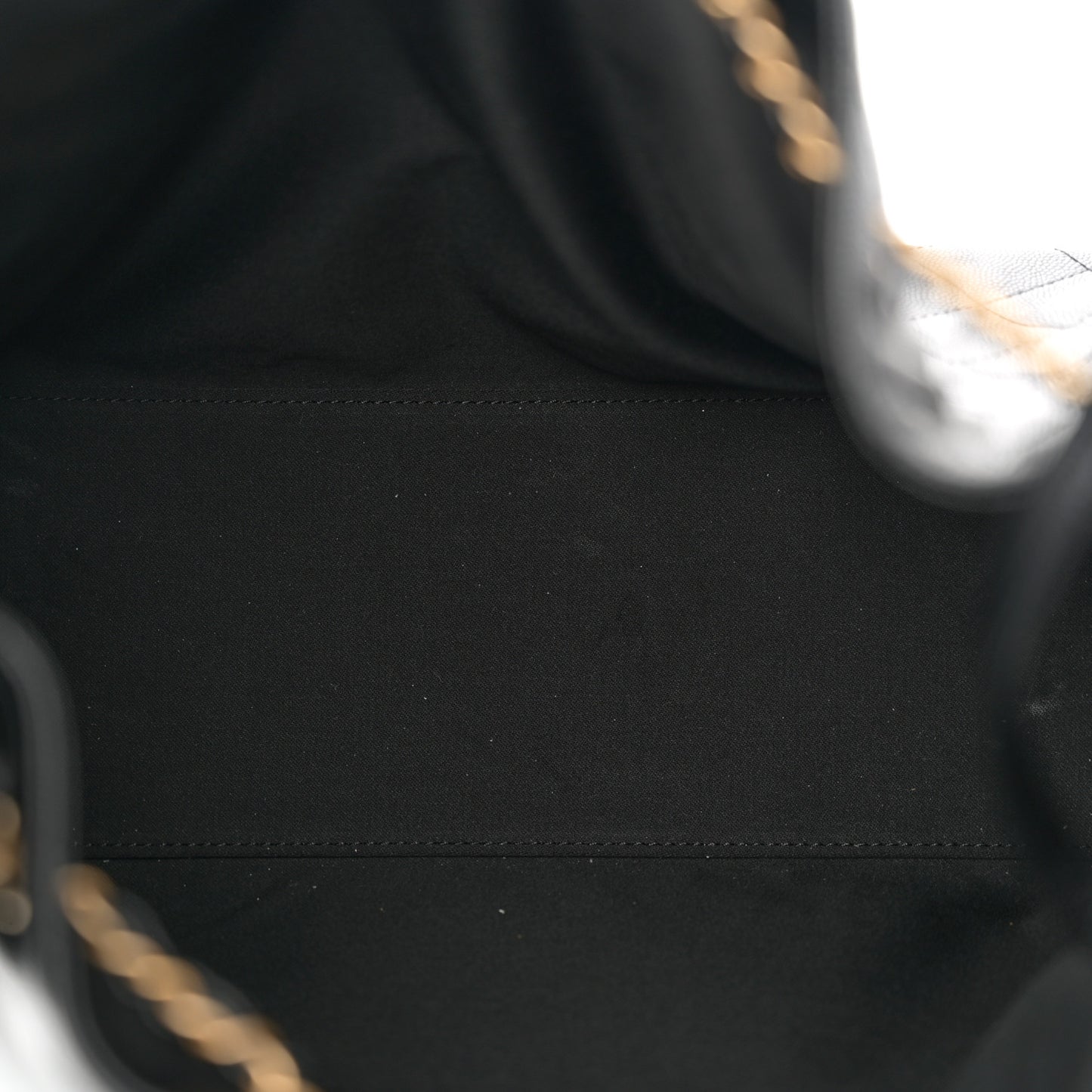 Caviar Quilted Medium Chanel 25 Handbag Black