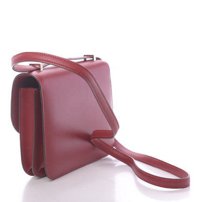 Hermes Tadelakt Constance 18 Rouge Vif 3 of 11