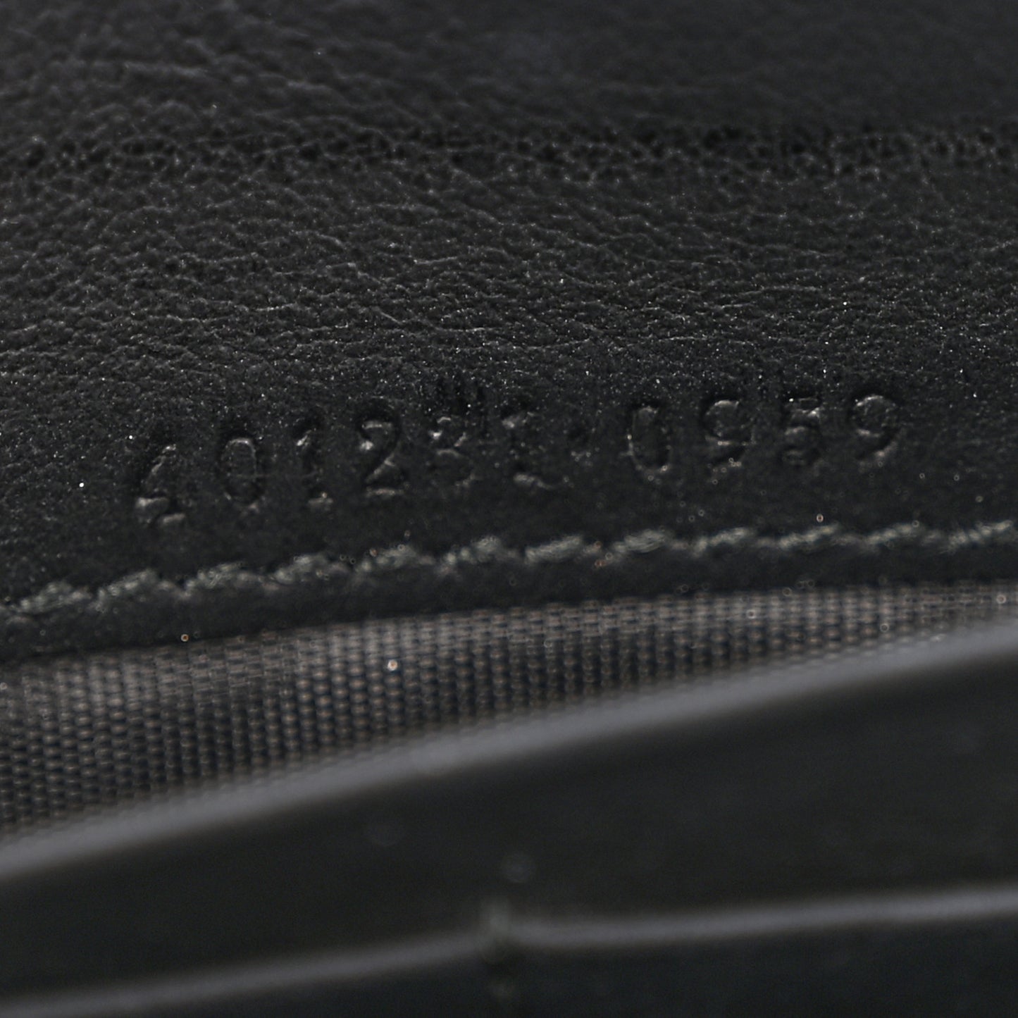 GG Supreme Monogram Mini Dionysus Chain Wallet Beige Black