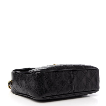 Chanel Caviar Quilted Camera Case Black 4 of 9