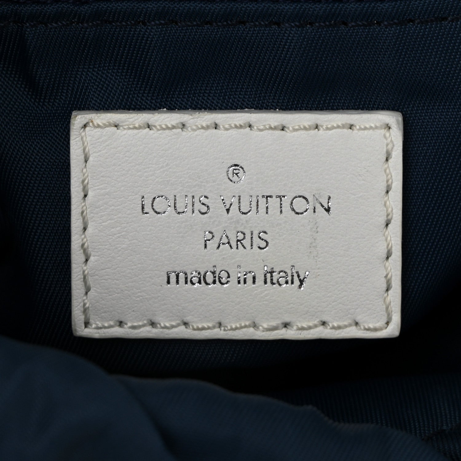 Louis Vuitton Hickory Stripes Denim Monogram Watercolor Sac Marin BB Blue 6 of 9
