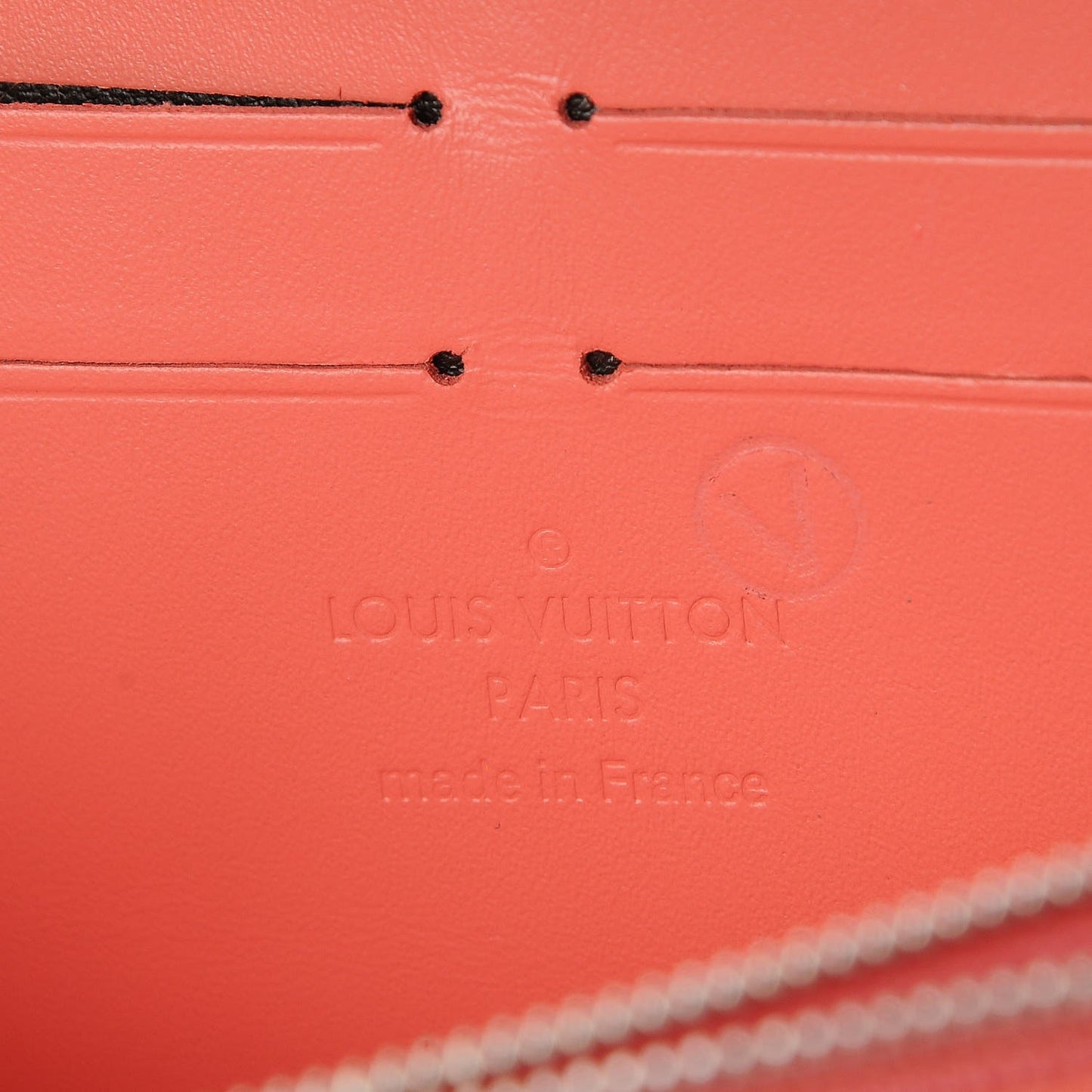 Vernis Rayures Zippy Wallet Poppy