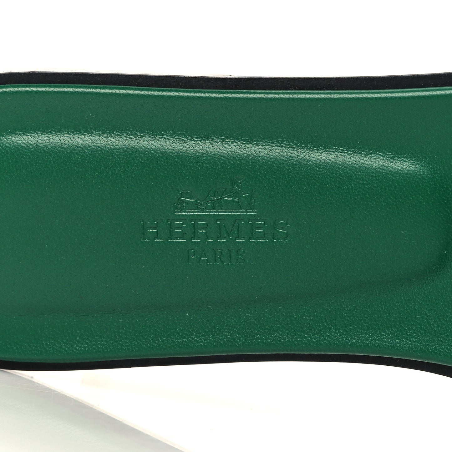 Epsom Oran Sandals 36.5 Vert Emeraude