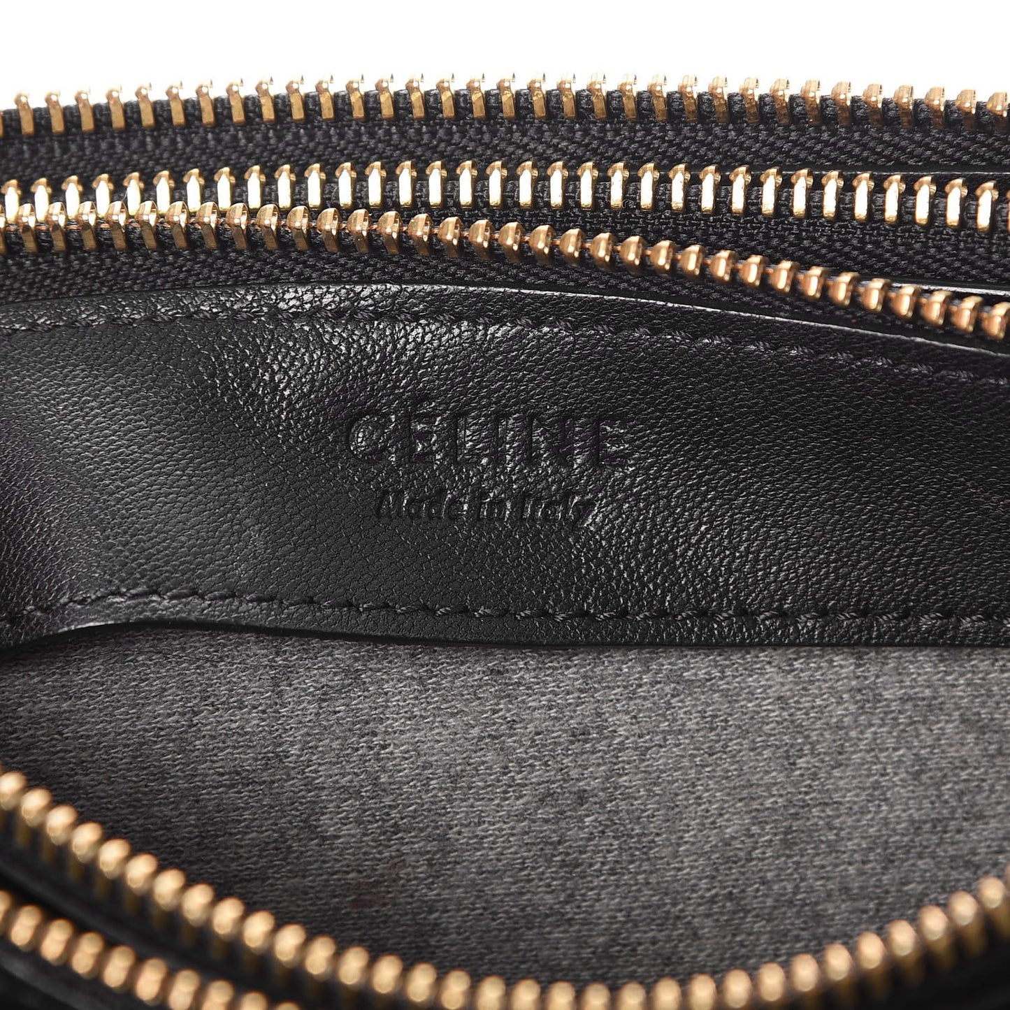 Lambskin Small Trio Crossbody Bag Black