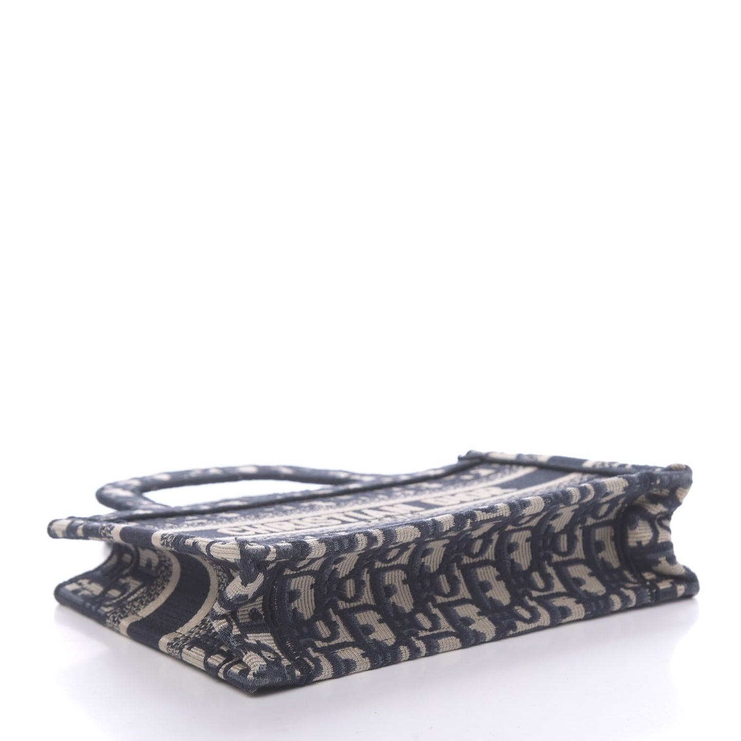 Oblique Mini Book Tote Blue Multicolor