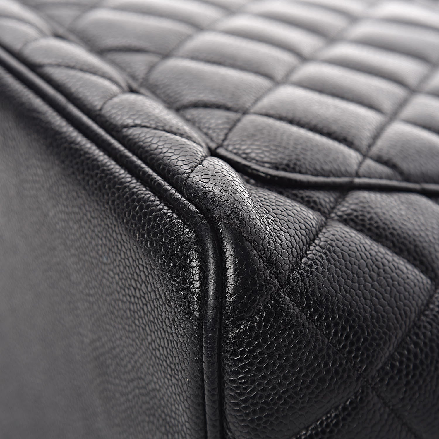 Chanel Caviar Quilted Medallion Tote Black 16 of 18