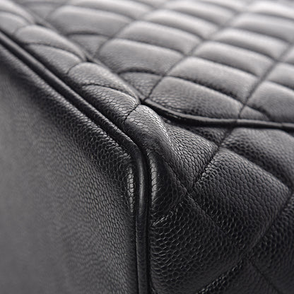 Chanel Caviar Quilted Medallion Tote Black 16 of 18