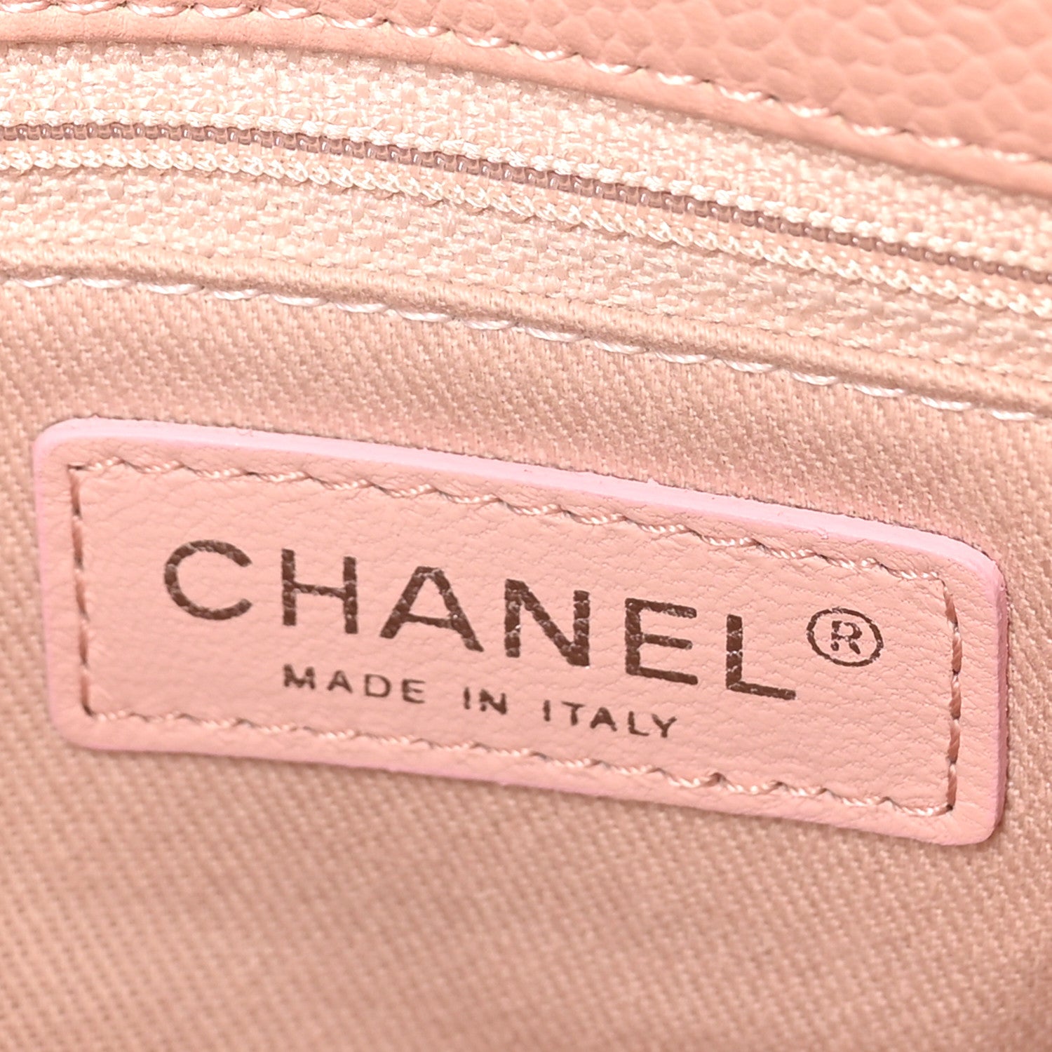 Chanel Caviar Quilted Timeless CC Soft Tote Light Pink 7 of 11