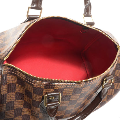 Louis Vuitton Damier Ebene Speedy 30 5 of 7