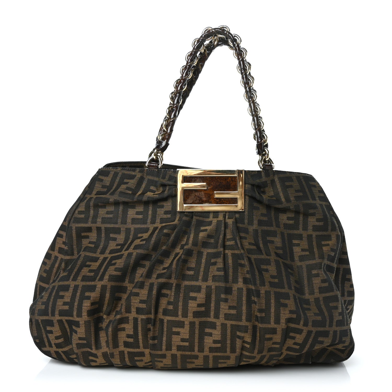 Fendi Zucca Mia Tote Tobacco 1 of 10