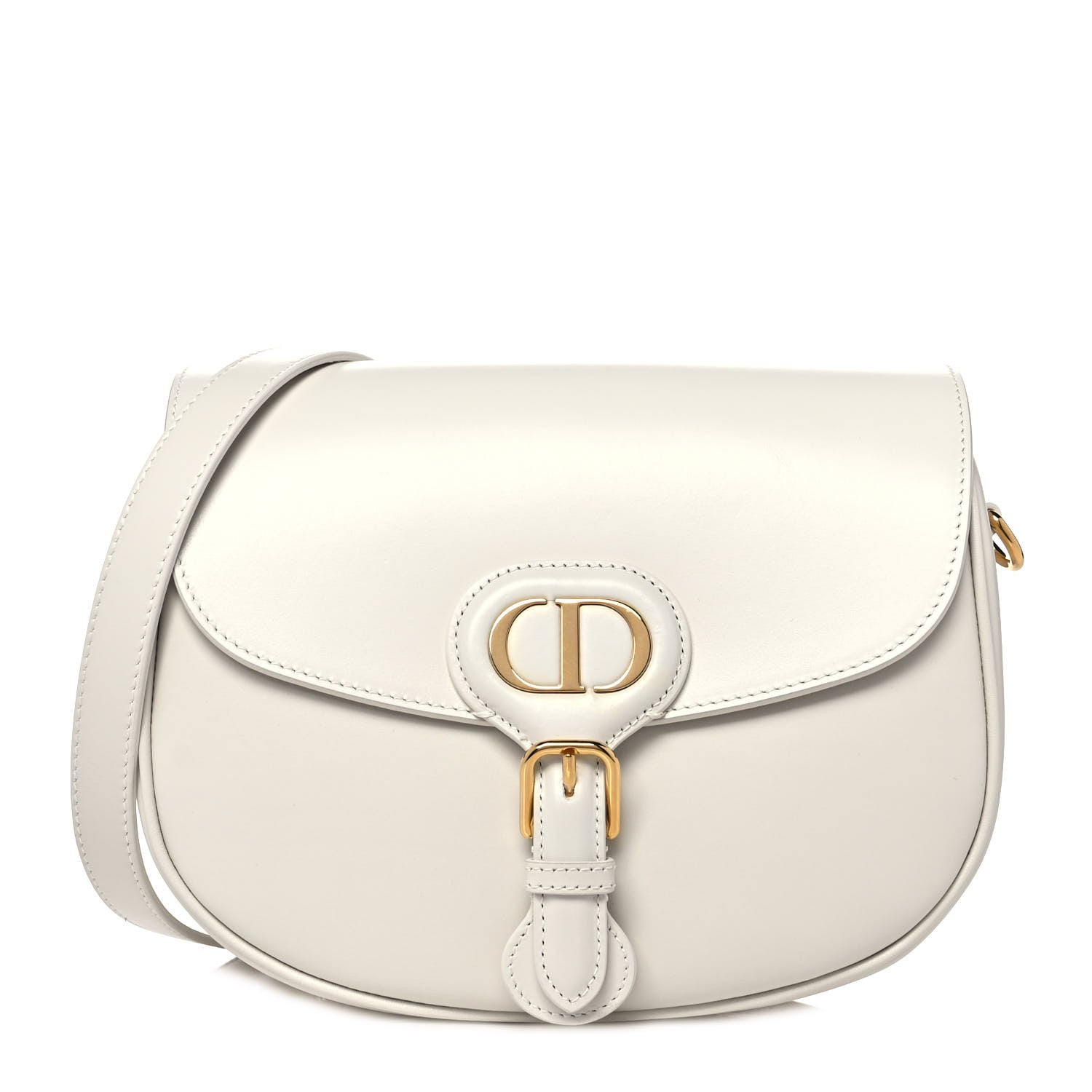 Christian Dior Box Calfskin Medium Bobby Flap Latte 1 of 9