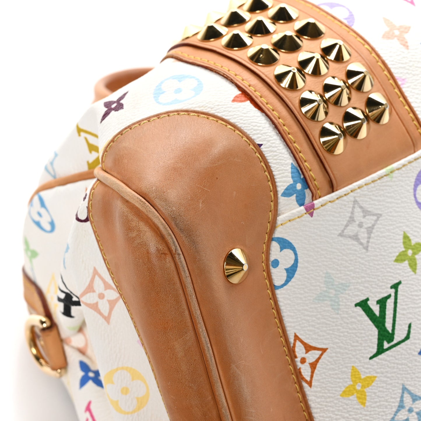 Monogram Multicolor Courtney MM White