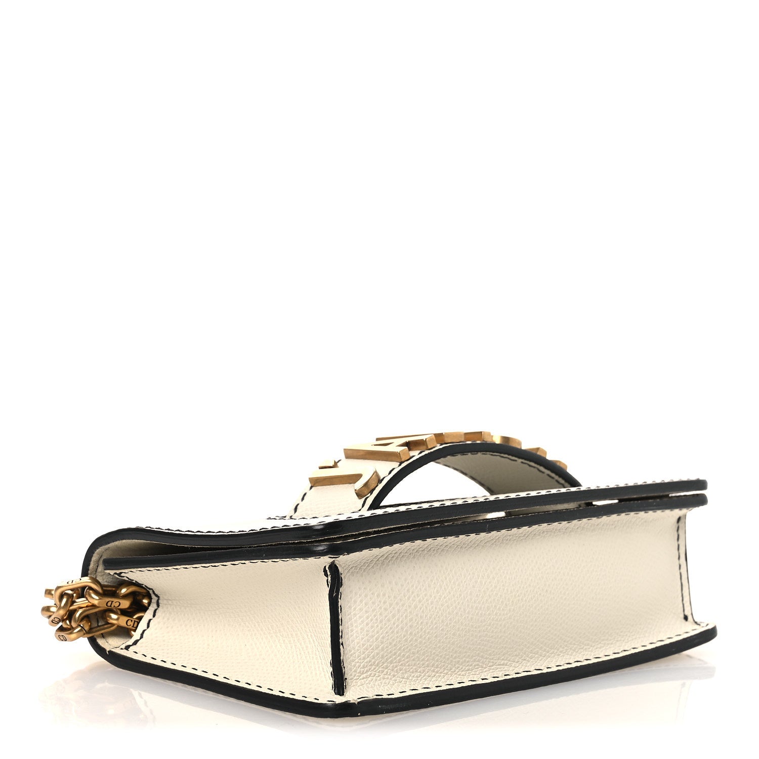 Christian Dior Grained Calfskin Mini J'Adior Chain Flap Bag Latte 3 of 11