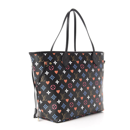 Louis Vuitton Game On Neverfull MM Black 3 of 10