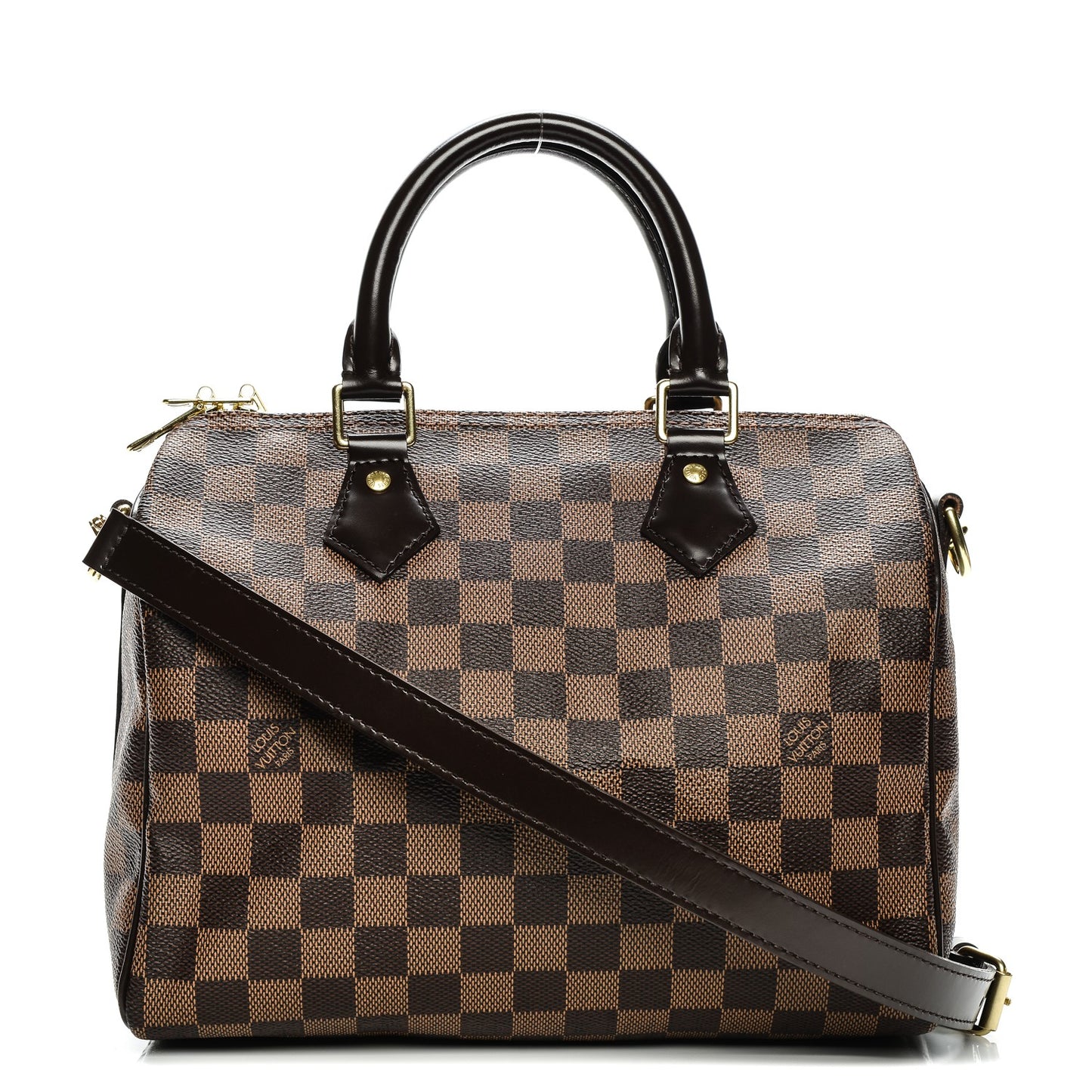 Damier Ebene Speedy Bandouliere 25