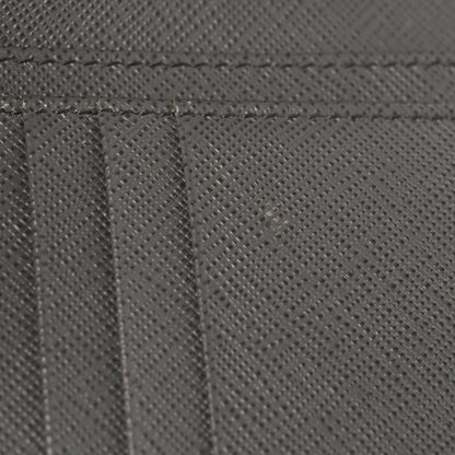 Prada Saffiano Metal Compact Envelope Wallet Marmo 7 of 7