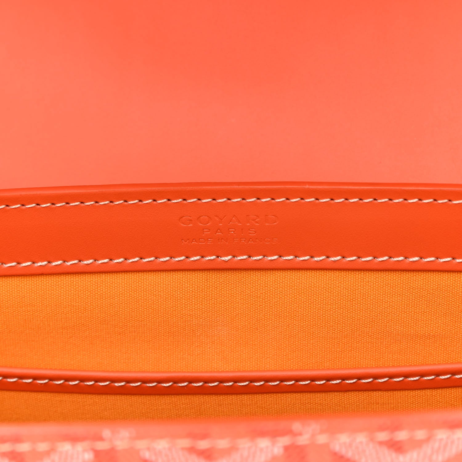 Goyard Goyardine Saigon MM Orange 6 of 10