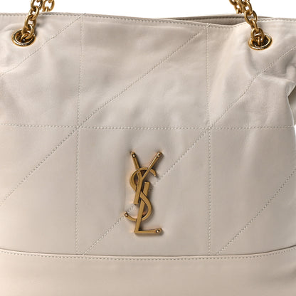 Saint Laurent Lambskin Small Jamie Shopping Tote Creme Soft 9 of 11