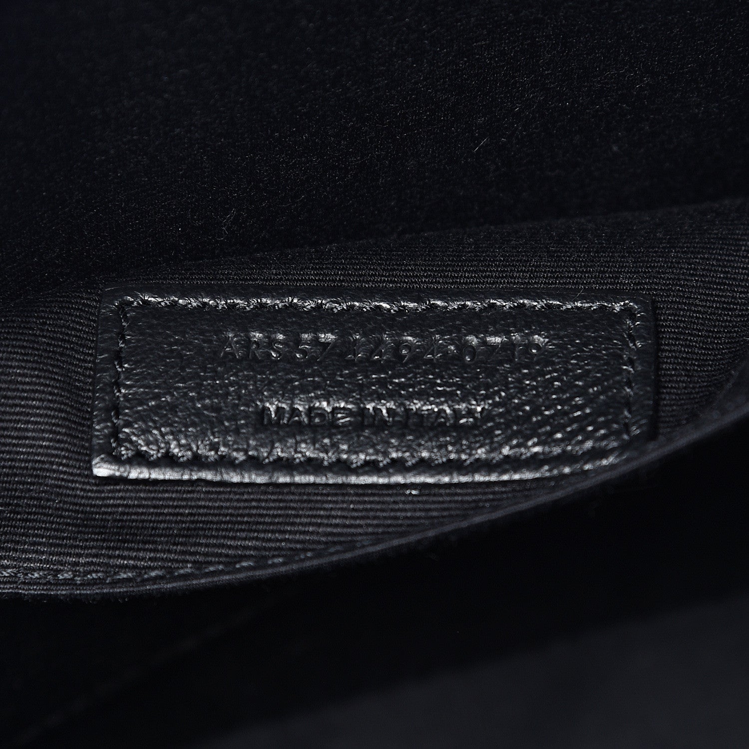 Saint Laurent Calfskin Matelasse Monogram Lou Camera Bag Navy 6 of 8