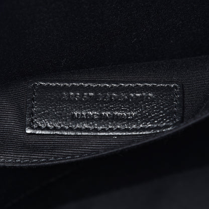 Saint Laurent Calfskin Matelasse Monogram Lou Camera Bag Navy 6 of 8