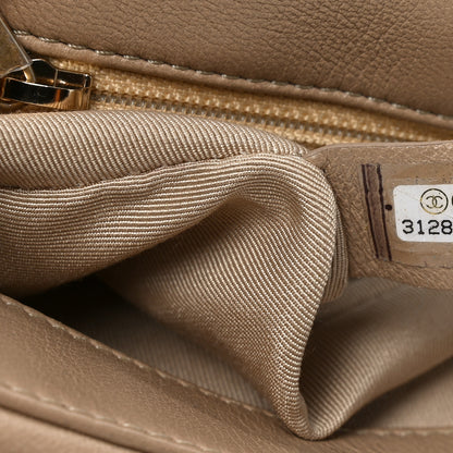 Chanel Lambskin Quilted Medium Chanel 19 Flap Dark Beige 7 of 10