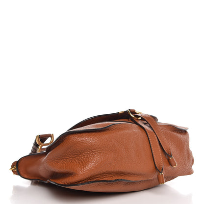 Chloe Calfskin Medium Marcie Satchel Tan 5 of 8