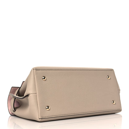 Louis Vuitton Soft Calfskin Lockme Ever MM Greige 4 of 8