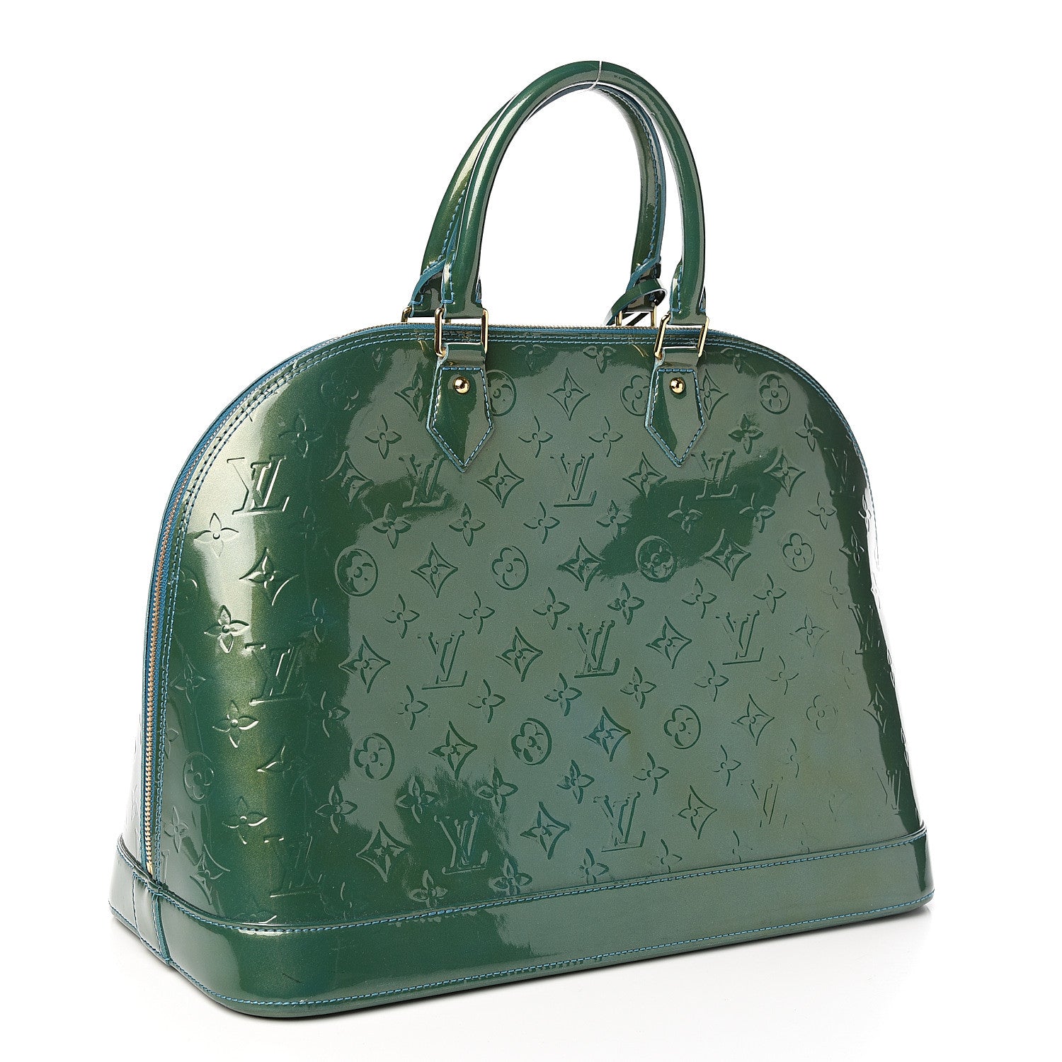 Louis Vuitton Vernis Alma GM Blue Galactic 2 of 10