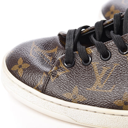Louis Vuitton Patent Monogram Frontrow Sneakers 39 24 of 25