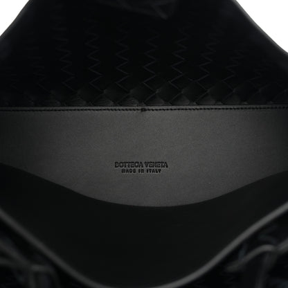 Bottega Veneta Nappa Intrecciato Medium Andiamo Shoulder Bag Black 5 of 9