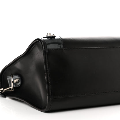Balenciaga Smooth Calfskin Metallic Patent Giant 12 Silver Hardware City Black Gris 9 of 11