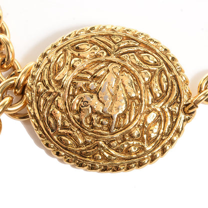 Chanel Chain CC Medallion Belt Gold 4 of 4