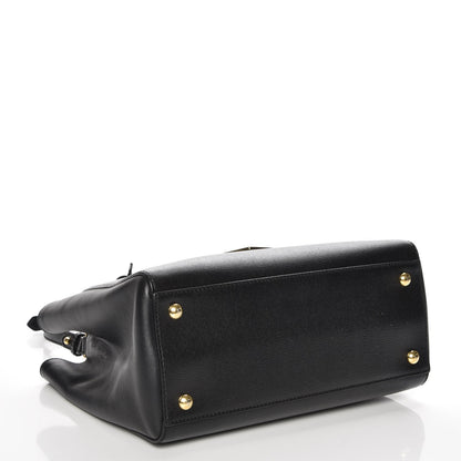 Fendi Vitello Elite Petite 2Jours Tote Black 5 of 8