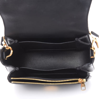 Louis Vuitton Grained Calfskin Vivienne NM Black 5 of 12