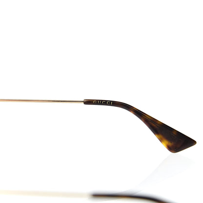 Gucci Web Aviator Sunglasses GG0062S Green Red 6 of 8