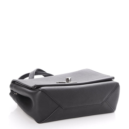 Louis Vuitton Calfskin Lockme II Chain Bag BB Black 4 of 6