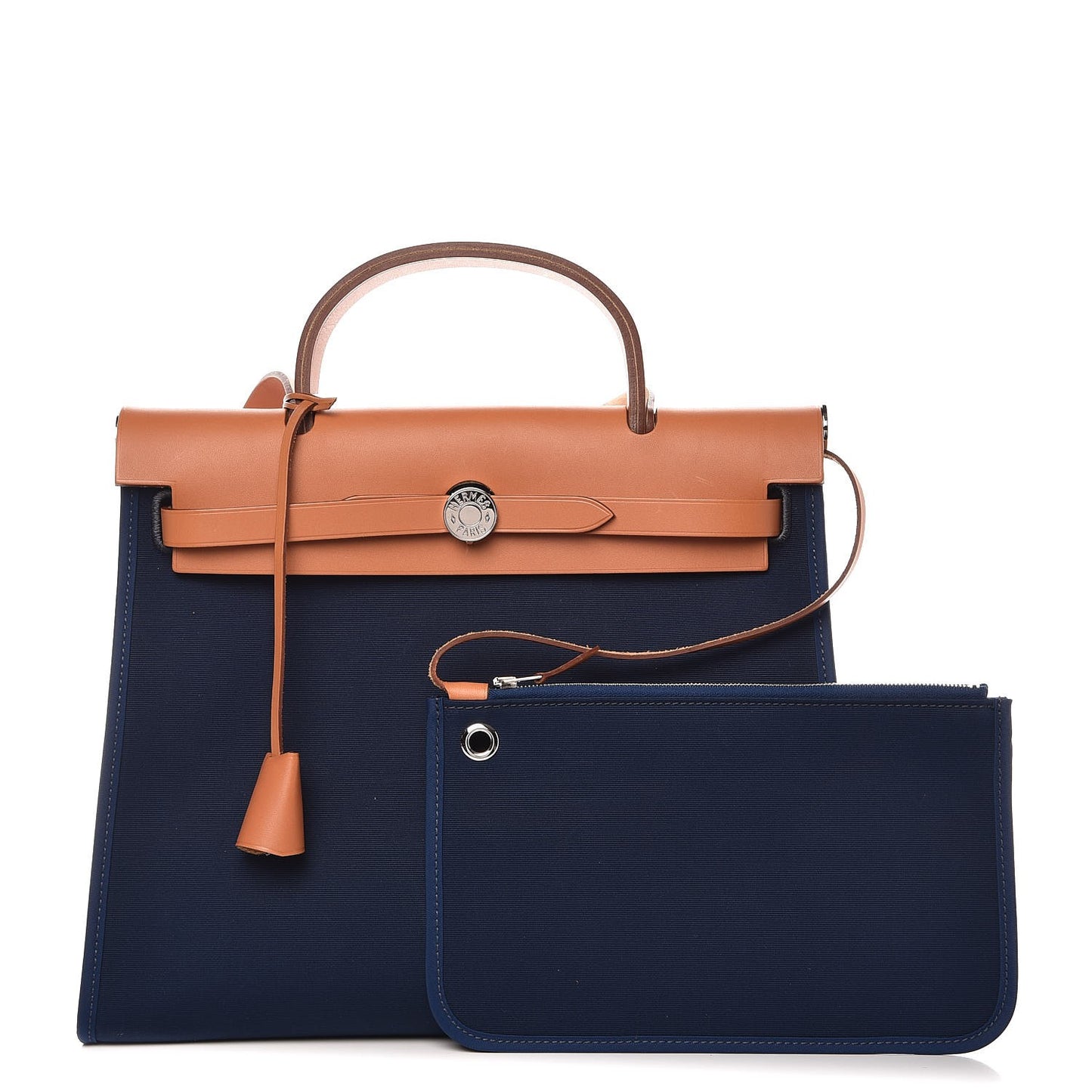 Vache Hunter Toile Herbag Zip 31 PM Bleu De Malte