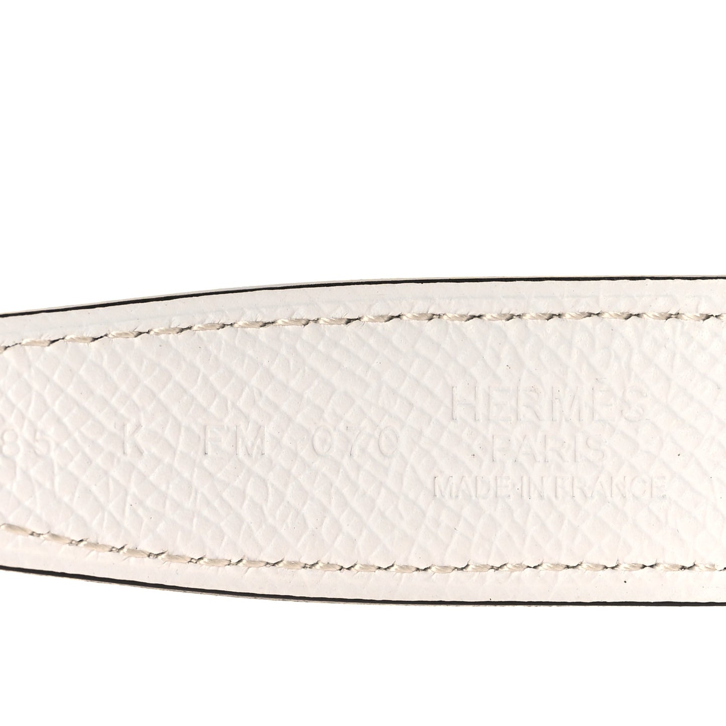 Epsom Swift 32mm H Belt 85 34 White Gold