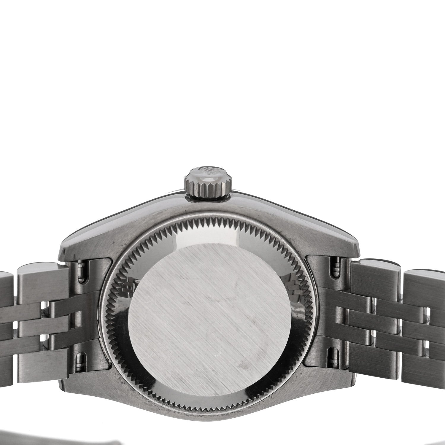 Rolex Stainless Steel 18K White Gold Mother of Pearl 26mm Oyster Perpetual Datejust Watch Roman 179174 4 of 5