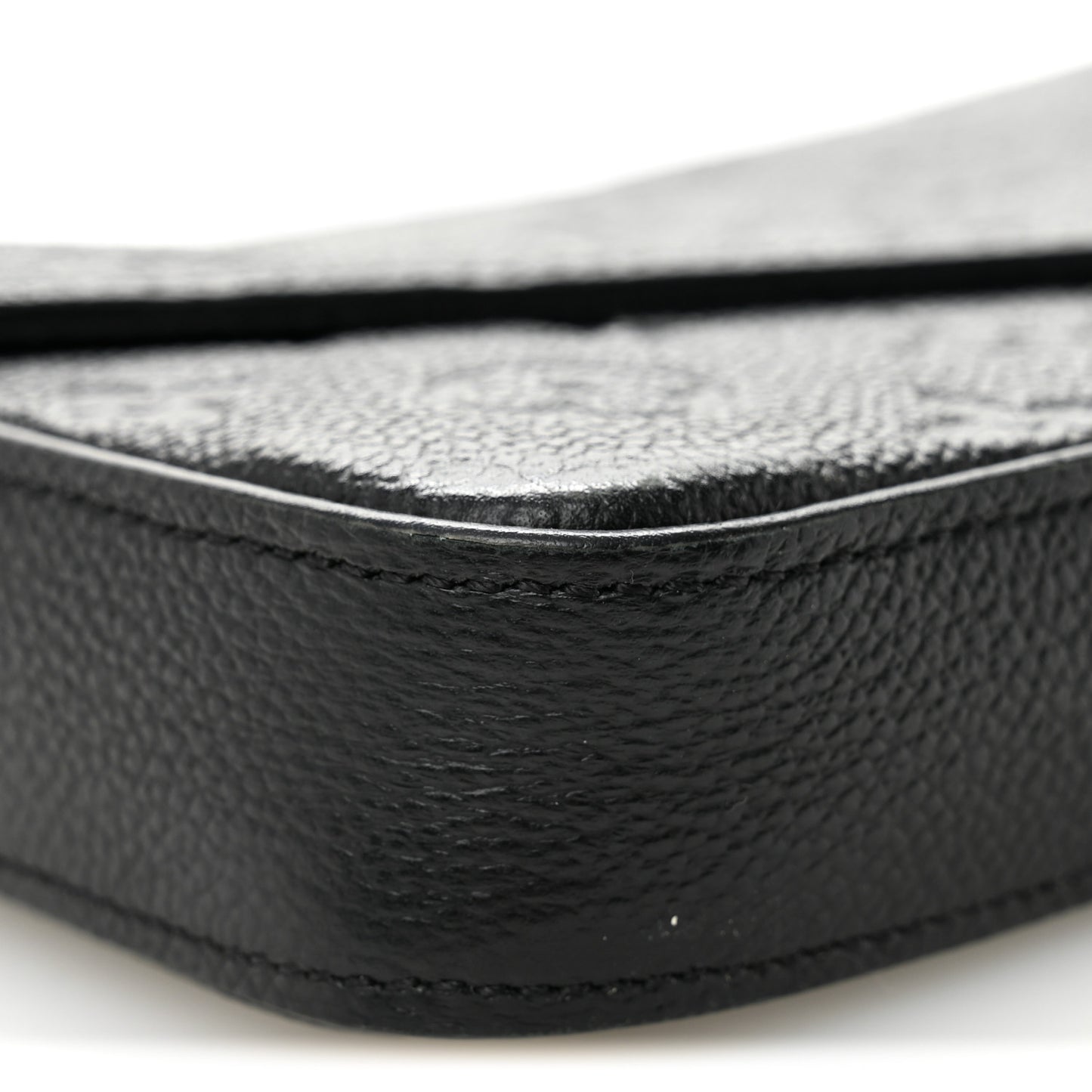 Empreinte Pochette Felicie Chain Wallet Black