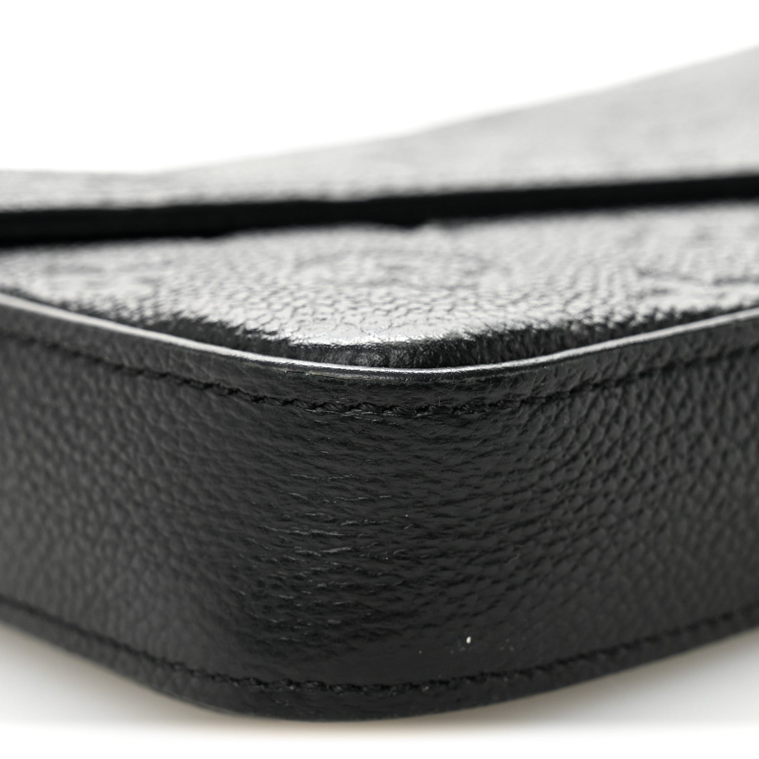 Louis Vuitton Empreinte Pochette Felicie Chain Wallet Black 8 of 10