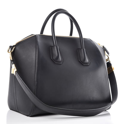 Givenchy Rubber Effect Calfskin Medium Antigona Black 4 of 22