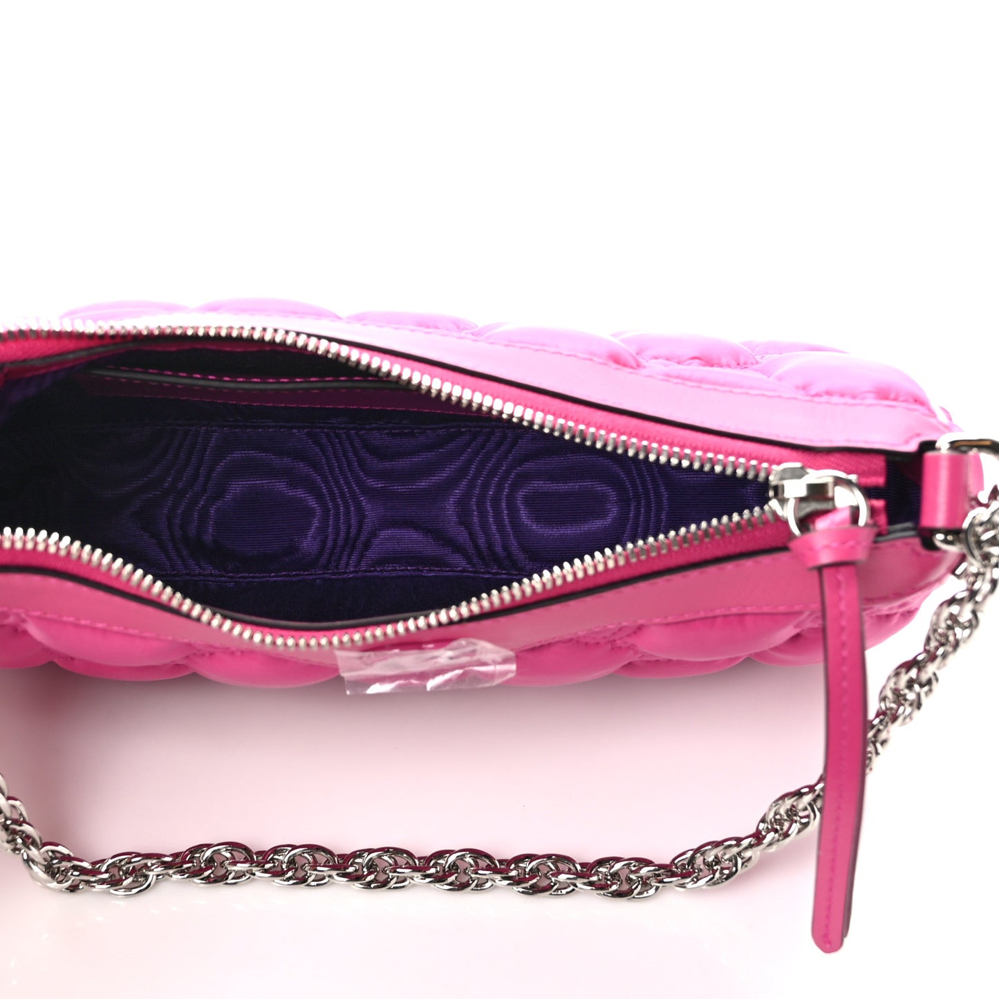 Nylon Calfskin Enamel GG Matelasse Chain Handbag Lovely
